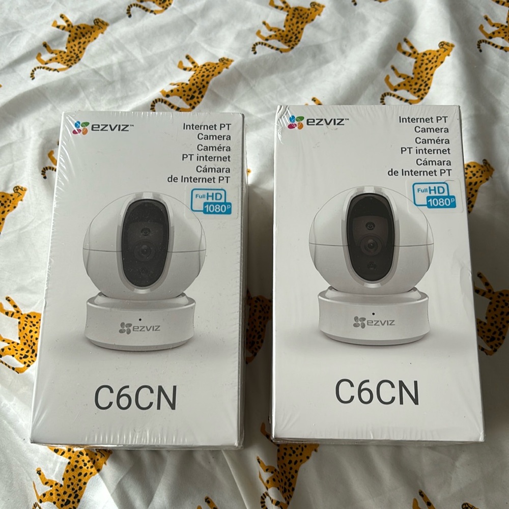 EZVIZ C6CN 2K+ Indoor Pan/Tilt Wi-Fi Security Camera, Human Detection